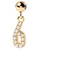 Charm PDPaola Donna CHARMS in Argento Zirconia CH01-004-U - CH01-004-U